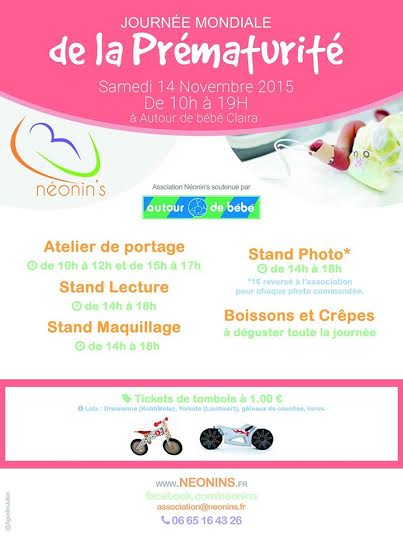 Neonin S Et La Journee Mondiale De La Prematurite Www Bibimob Fr